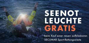100-Jahre-Aktion - SECULUX LED-II Seenotleuchte gratis