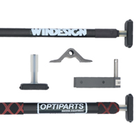 Ruder und Pinnenausleger