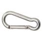 Preview: KONG Edelstahl Karabiner - Schnapphaken - AISI 316 gerader Schnapper mit KEY-LOCK Verschluss