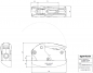 Preview: Spinlock XAS0612/HP Bohrschablone und Abmessungen