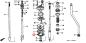 Preview: Honda Impeller / Wasserpumpe Dichtung BF60 / BF 75 / BF80 / BF90 / BF100 / BF115 / BF130 Außenborder - 19242-ZW1-B00