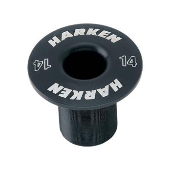 HARKEN H9064 Gizmo: einfache 14mm Decksdurchführung / Buchse für max. 30 mm Deck