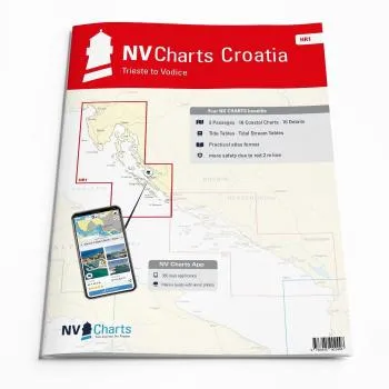 NV Seekarten Atlas Kroatien HR 1 2025