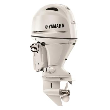 Yamaha F100LB2 weiss Außenborder