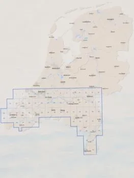 ANWB Water Atlas Nederland zuid / Niederlande Süd Seekarte