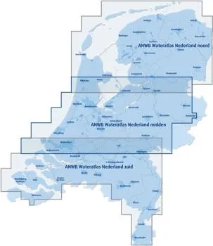 ANWB Water Atlas Nederland noord Seekarte