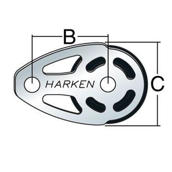 Harken H6079 Maße