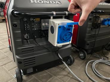 Honda Steckdose bei Parallelkabel für Generator EU30iS