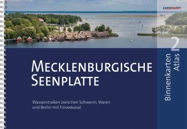 Kartenwerft Binnen Atlas 2 Mecklenburgische Seenplatte