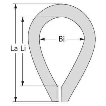 Kauschen Edelstahl Abmessungen Kauschen Edelstahl Abmessungen