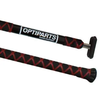 Optiparts EX1145BKRD - Optimist Pinnenausleger 20 mm X-gripped “Doppio”