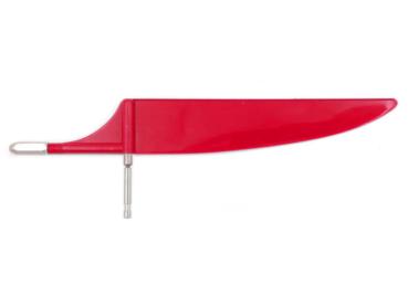 Ersatzfahne für Mastverklicker Surfpilot (rot)