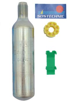 Sostechnic Reserveset 24g mit Bobbin / Sicherungsklammer - 1-24-RKA