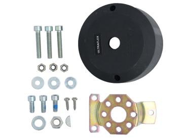 Ultraflex Anbausatz X35, Montageplatte 20° für Ultraflex Steuerkopf - Steuerhaus - Steuerwerk T71 und T91 - UF36655C