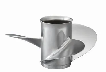 Yamaha Edelstahl Propeller 3 x 13 1/8