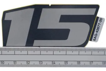 Yamaha 15 PS Aufkleber Außenborder