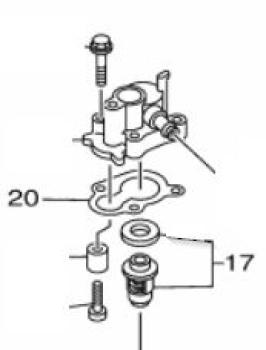 Preview: Yamaha Thermostat Set für F15C und F20B