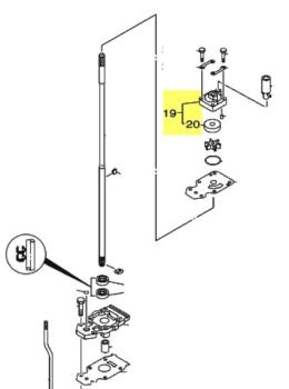 Preview: Yamaha Wasserpumpengehäuse F6A / F6B / F8C / FT8D / FT9.9G / FT9.9L
