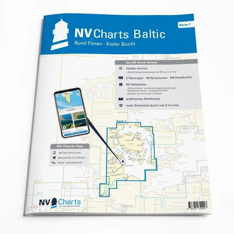 NV Seekarten Atlas Ostsee Serie 1
