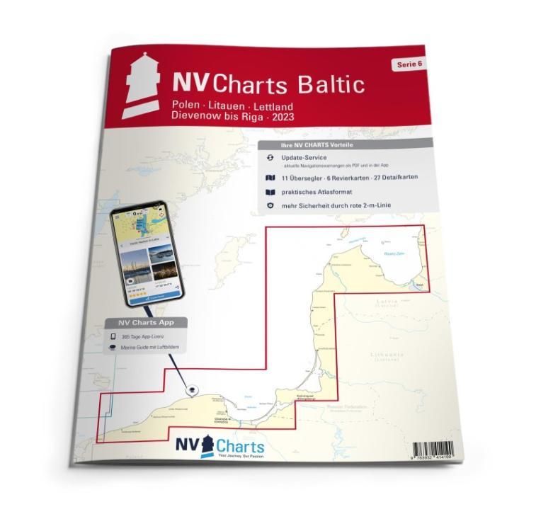 NV Sportbootkarten Ostsee Serie 6 Polen