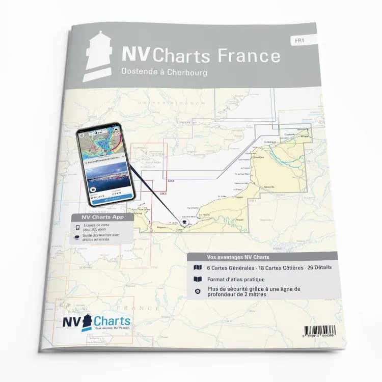 NV Seekarten Atlas Frankreich FR1