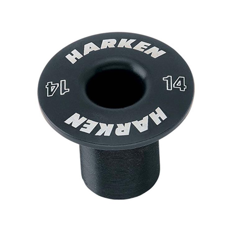HARKEN H9064 Gizmo: einfache 14mm Decksdurchführung / Buchse für max. 30 mm Deck