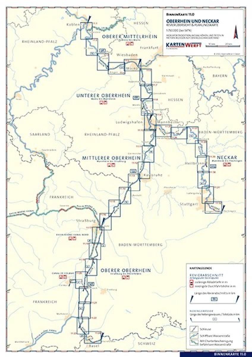 Kartenwerft Binnen Atlas11 Inhalt