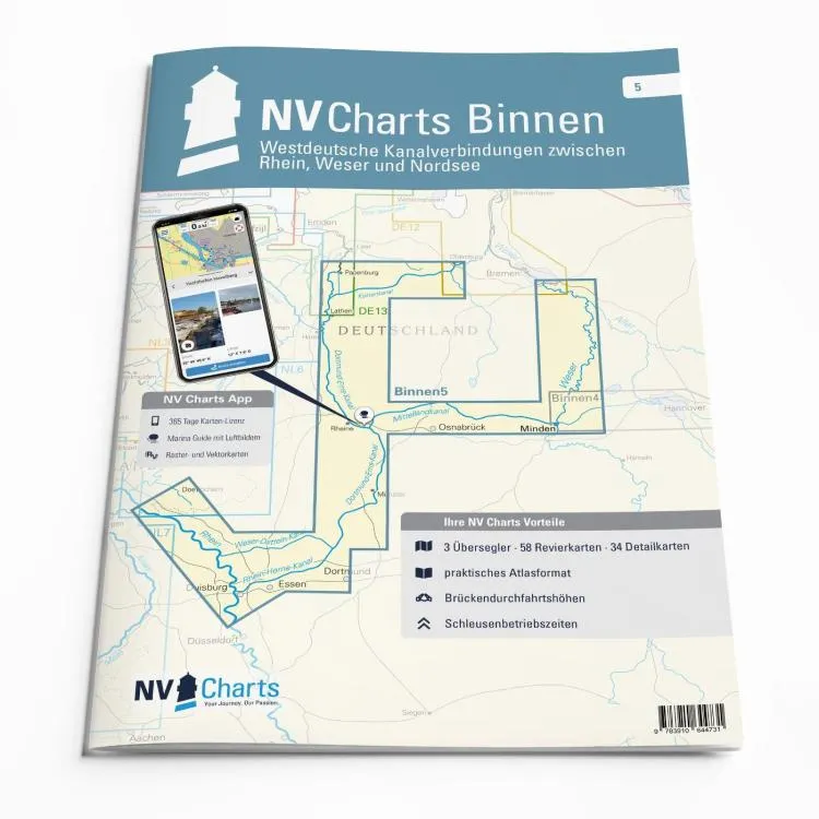 NV Binnen Atlas 5 Norddeutsche Kanalverbindungen