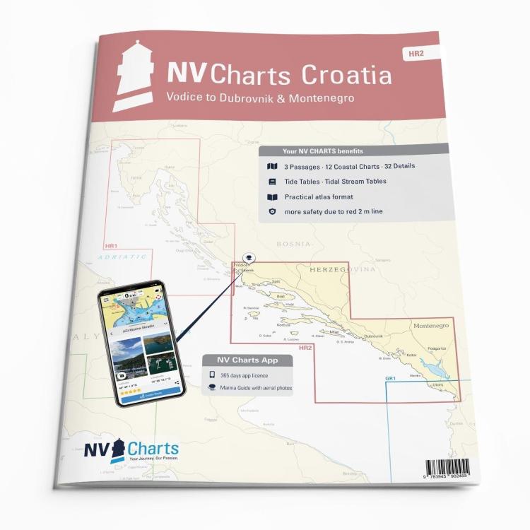 NV Seekarten Atlas Kroatien HR 2