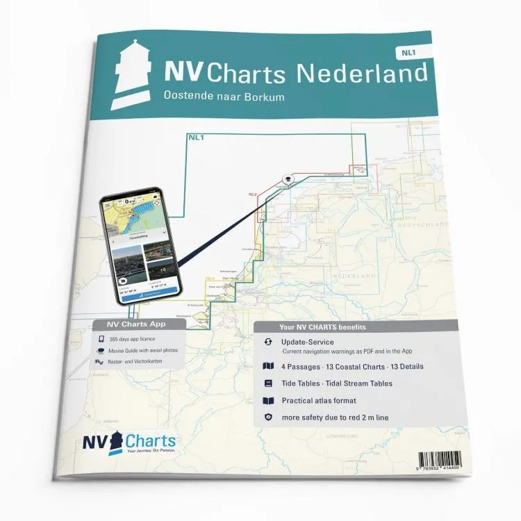 NV Seekarten NL 1 Oostende Borkum