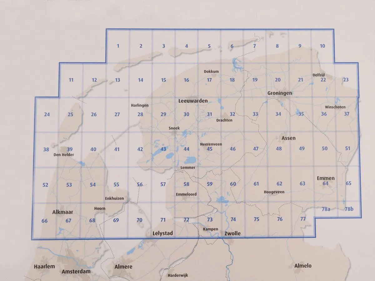 ANWB Water Atlas Nederland noord / Niederlande Nord Seekarte