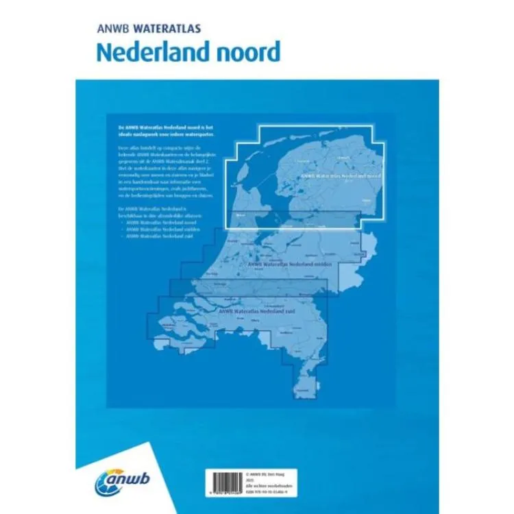 ANWB Water Atlas Nederland noord Seekarte