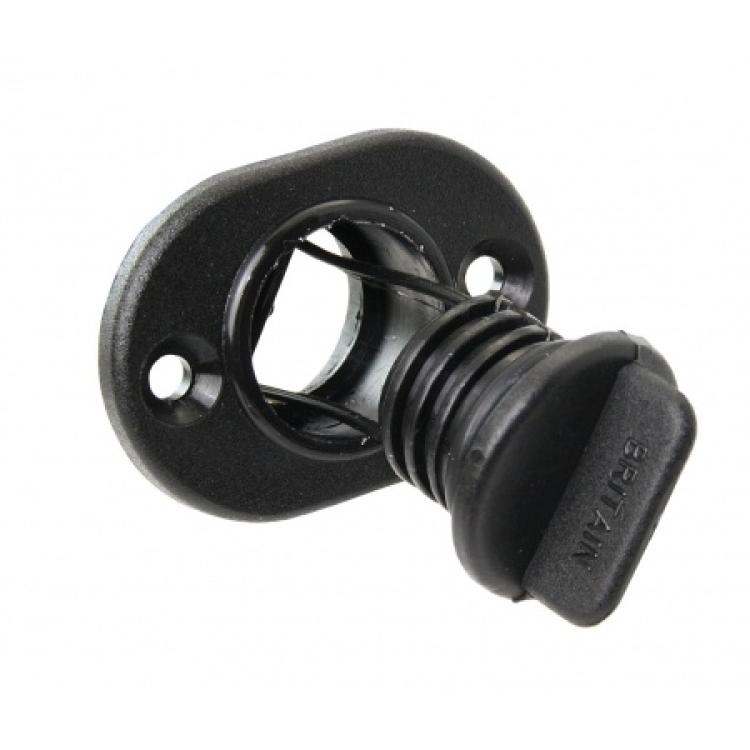 Spundloch mit Schraubverschluss und Dichtring