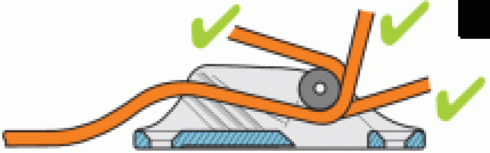 Clamcleat CL 236, Zeichnung Querschnitt