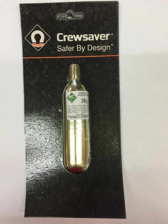 Crewsaver rearming cylinder 38g 10034