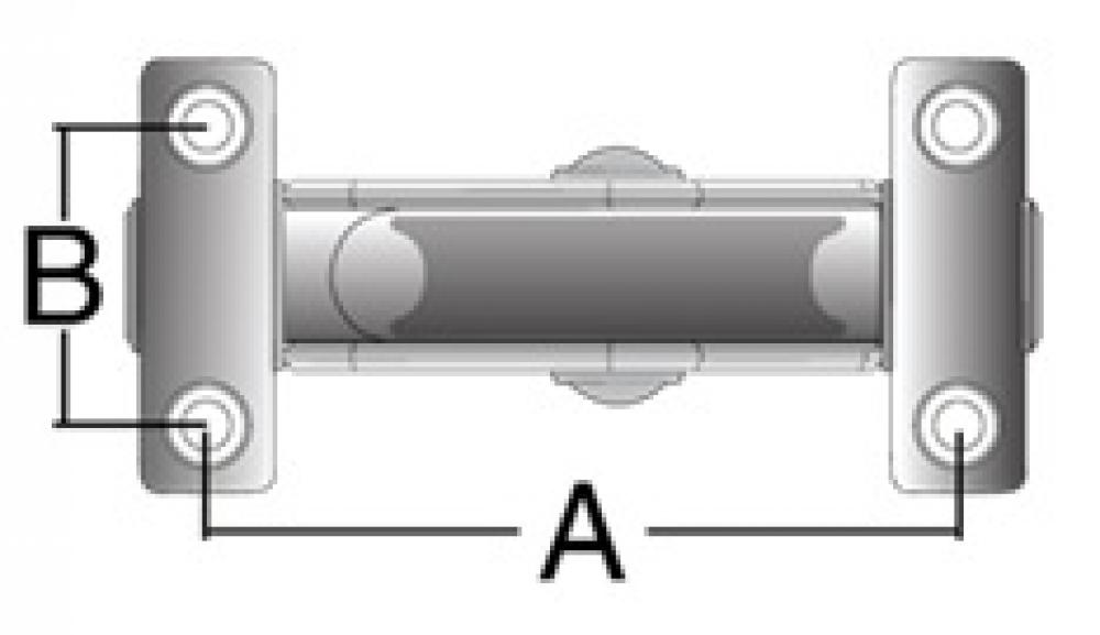 Abmessungen von Harken Flip-Flop Block
