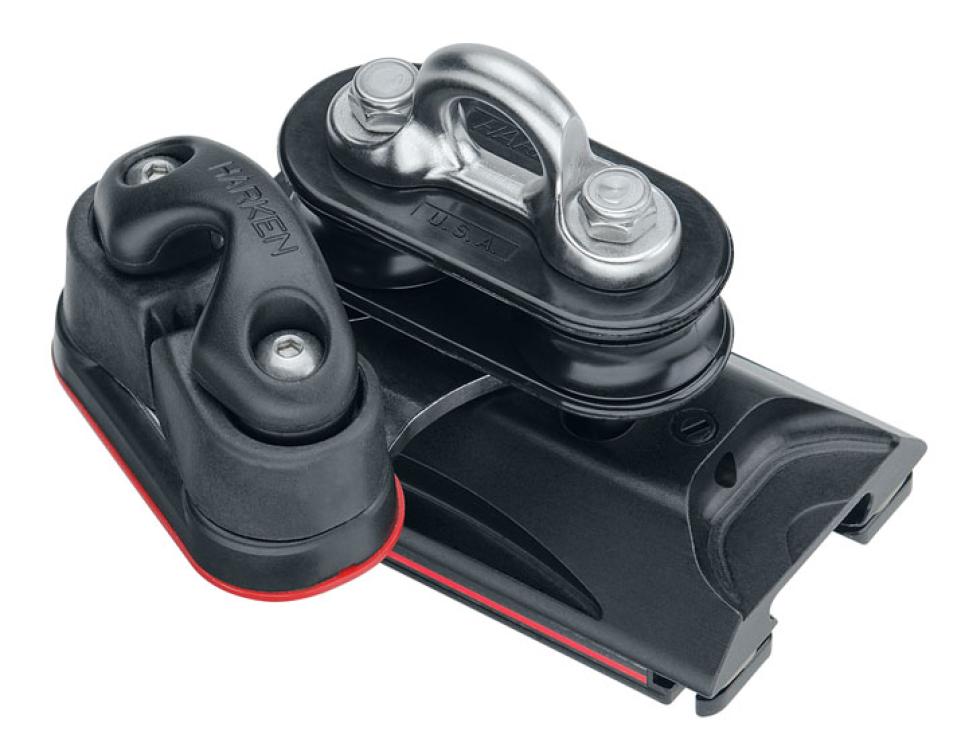 Harken H2757 22mm Traveller mit Klemme H365