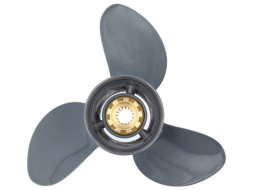 Aluminiumpropeller für Honda Außenborder 58130-ZW1-021AH für BF75 / BF80 / BF90 / BF100 / BF115A / BF130A
