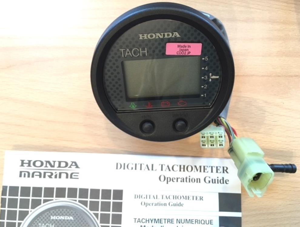 Honda digitaler Einbau Tachometer Außenborder 06375-ZY3-812