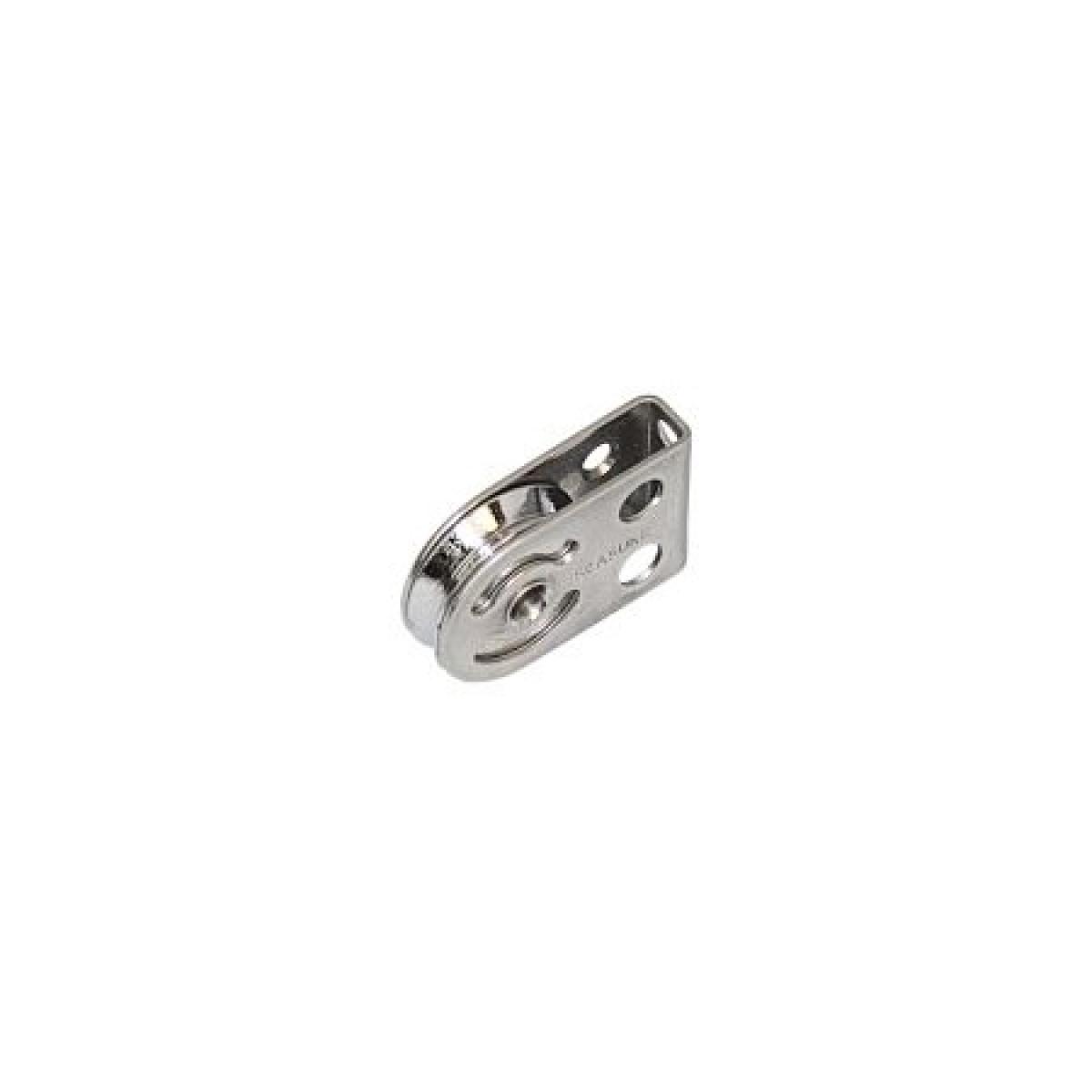 SEASURE Bockrolle, vertikal / horizontal, gleitgelagert, 25mm für Drahtseil 4mm