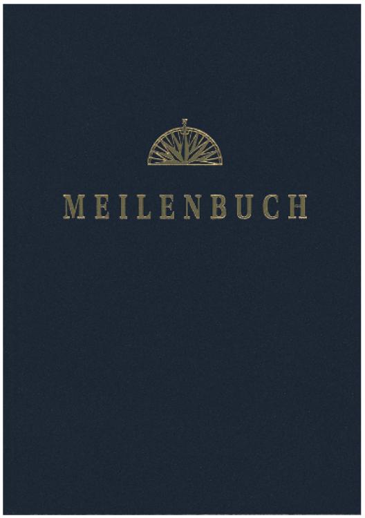 Meilenbuch / Seemeilen Nachweis