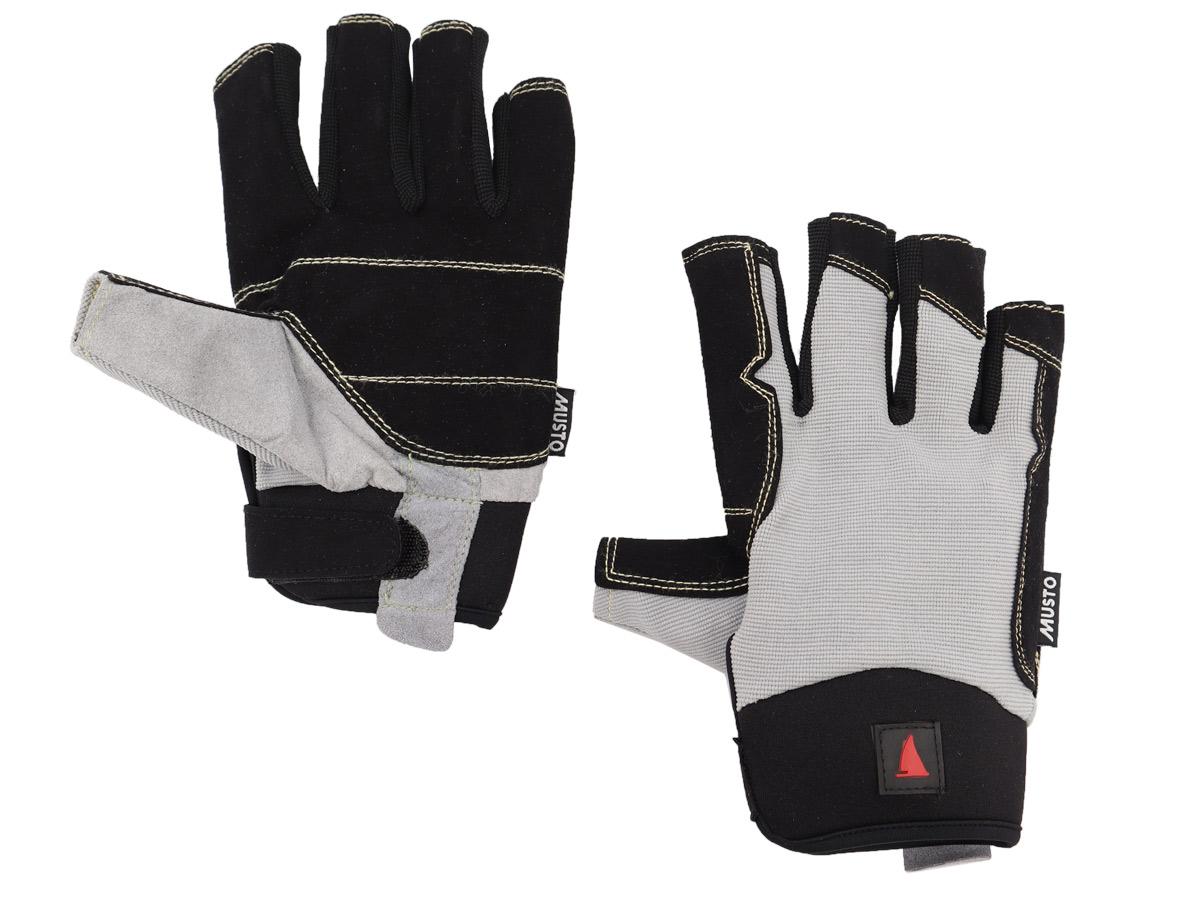 Musto Performance Amara Segel-Handschuh kurze Finger schwarz