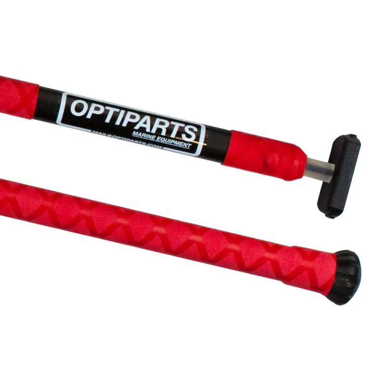 Optiparts EX1145RD - Optimist Pinnenausleger 20 mm X-gripped red
