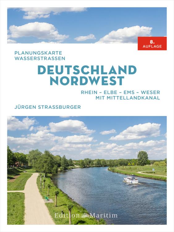 Delius Klasing Gewässerkarte Deutschland Nordwest