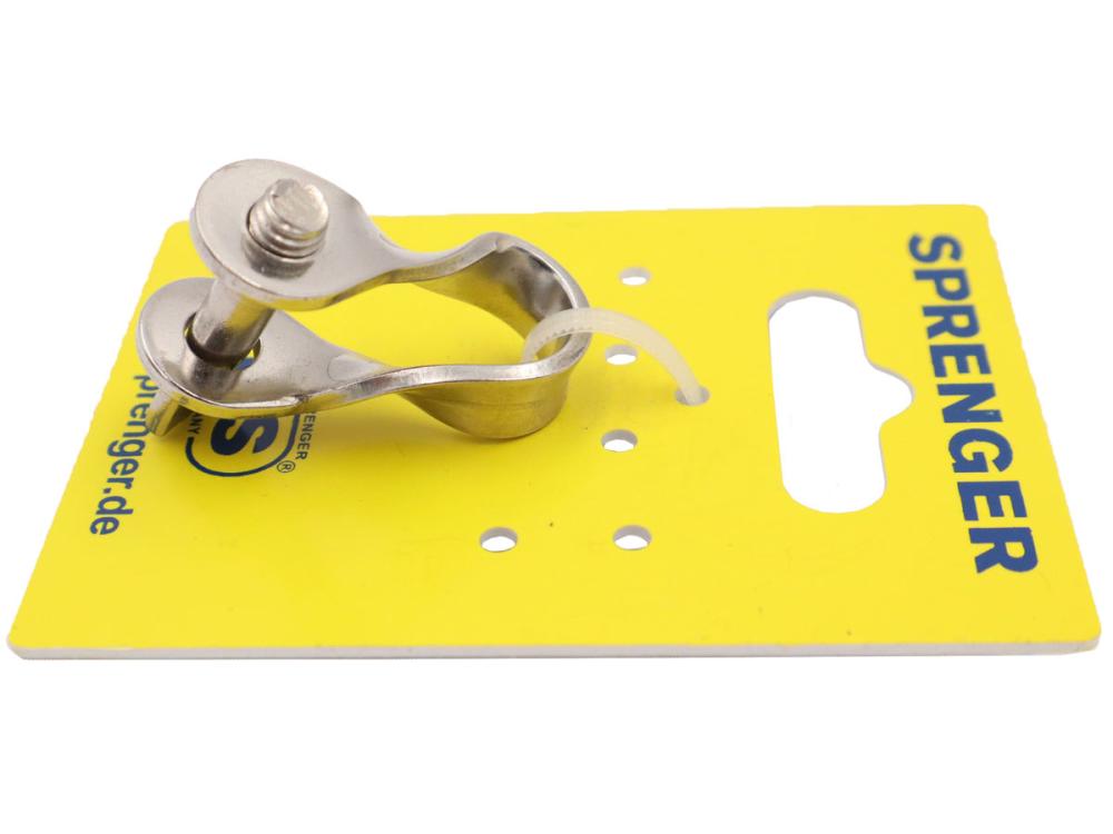 Sprenger / HS Flachschäkel gedreht - Edelstahl - 6mm Bolzen - 3468700755