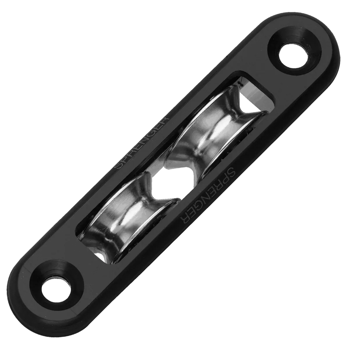 Sprenger / HS Micro XS Edelstahl Block kugelgelagert für 4 mm Draht - 2 Rollen - 3532965055 - Abverkauf