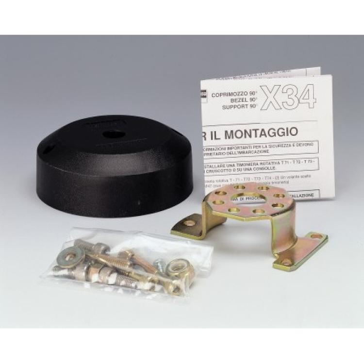 Ultraflex Anbausatz X34 zu T91 / T71 - Montageplatte 90° - UF36654B