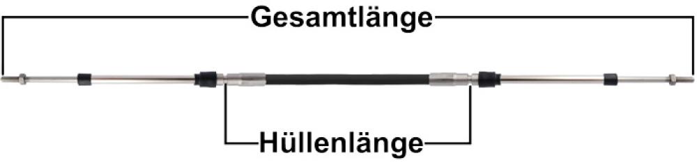 Ultraflex Schalt- / Gaskabel / Gaszug C8 Außenborder