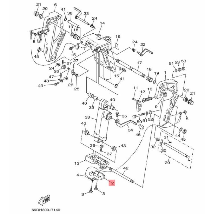 Yamaha Anode 63D-45251-01 für E60H