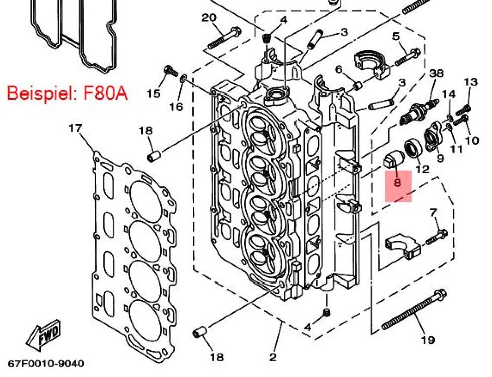 Yamaha Anode 6ML-11325-00